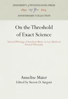 On the Threshold of Exact Science