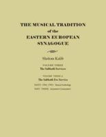 The Musical Tradition of the Eastern European Synagogue