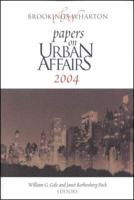 Brookings-Wharton Papers on Urban Affairs: 2004