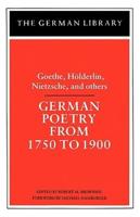German Poetry from 1750 to 1900