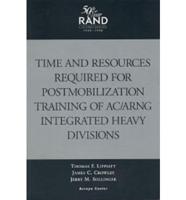 Time and Resources Reguired for Postmobilization Training of AC/ARNG Integrated Heavy Divisions