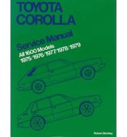 Toyota Corolla 1600 Service Manual