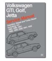 Volkswagen GTI, Golf, and Jetta Service Manual, 1985, 1986, 1987, 1988, 1989, 1990, 1991, 1992