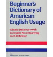 Beginners Dictionary of American English Usage