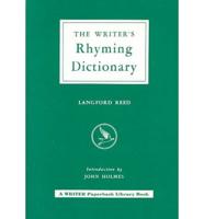 Writer's Rhyming Dictionary
