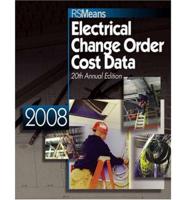 Electrical Change Order Cost Data 2008