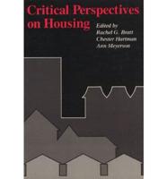 Critical Perspectives on Housing