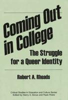 Coming Out in College: The Struggle for a Queer Identity