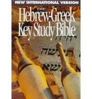 Bib the Hebrew-Greek Key Study Bible Niv Bonded Black Lthr. Plain