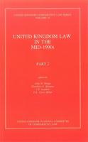 UK Law in the Mid-1990S Part 2