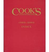Cook's Illustrated Index, 1993-2002