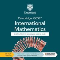 Cambridge IGCSE™ International Mathematics Digital Teacher's Resource - Individual User Licence Access Card (5 Years' Access)
