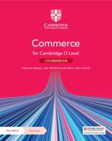 Commerce for Cambridge O Level Coursebook With Digital Access (2 Years)