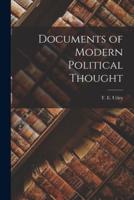 Documents of Modern Political Thought