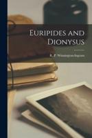 Euripides and Dionysus