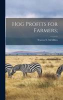 Hog Profits for Farmers;