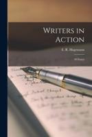 Writers in Action; 28 Essays