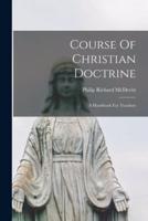Course Of Christian Doctrine