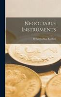 Negotiable Instruments