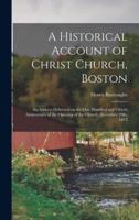 A Historical Account of Christ Church, Boston