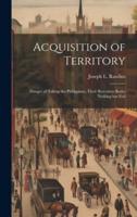 Acquisition of Territory