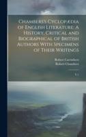 Chambers's Cyclopædia of English Literature
