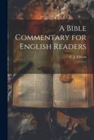 A Bible Commentary for English Readers