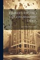 Kimber's Record of Government Debts