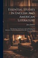 Essential Studies In English And American Literature