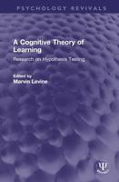 A Cognitive Theory of Learning