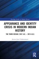 Appearance and Identity Crisis in Modern Indian History