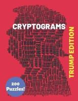 Cryptograms Trump Edition 200 Puzzles
