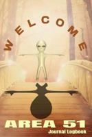 Welcome Area 51 Journal Logbook