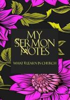 My Sermon Notes