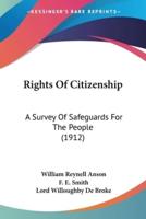 Rights Of Citizenship