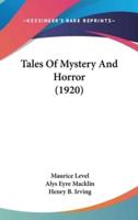 Tales Of Mystery And Horror (1920)