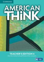 American Think. Level 4 Teacher's Edition