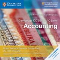 Cambridge IGCSE¬ and O Level Accounting Digital Teacher's Resource Access Card 2 Ed