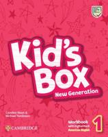 Kid's Box New Generation Level 1 Workbook With Digital Pack American English