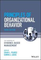 Handbook of Principles of Organizational Behavior