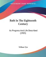 Bath In The Eighteenth Century
