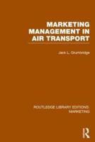 Marketing Management in Air Transport