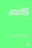 Food, Development, and Politics in the Middle East
