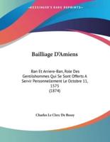 Bailliage D'Amiens