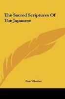 The Sacred Scriptures Of The Japanese