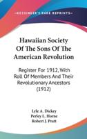 Hawaiian Society of the Sons of the American Revolution