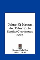Galateo, Of Manners And Behaviors