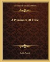 A Pomander Of Verse