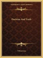 Doctrine And Truth