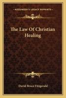 The Law Of Christian Healing